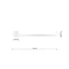 Plafonnier RIO 110 blanc 3000K