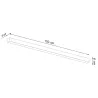 Plafonnier PINNE 145 blanc