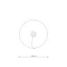 Chandelier RIO 78 blanc 3000K