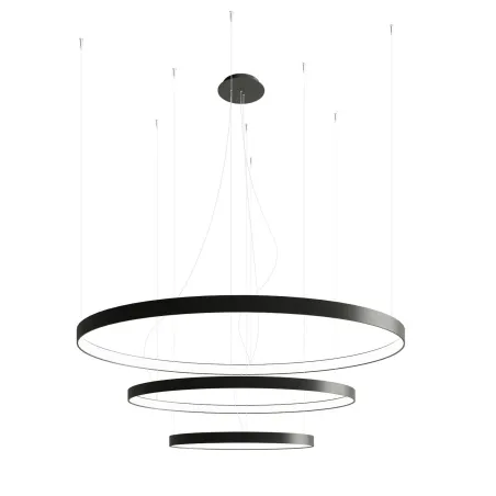Chandelier RIO 3 55/78/110 noir 3000K
