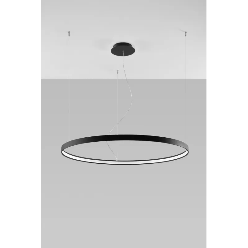 Chandelier RIO 110 noir 4000K