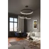Chandelier RIO 110 noir 3000K