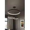 Chandelier RIO 110 noir 3000K
