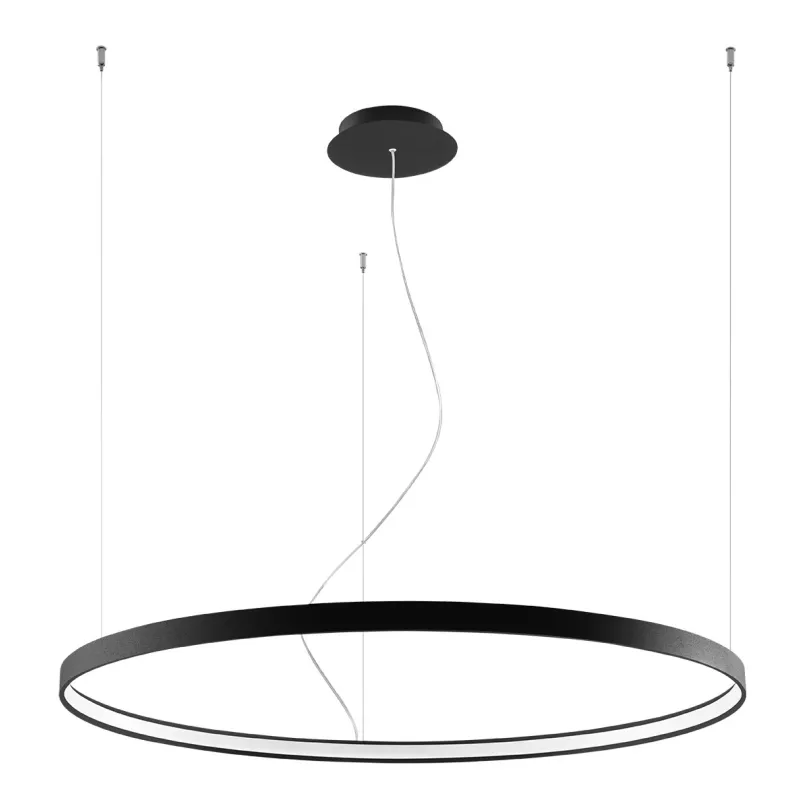 Chandelier RIO 110 noir 3000K