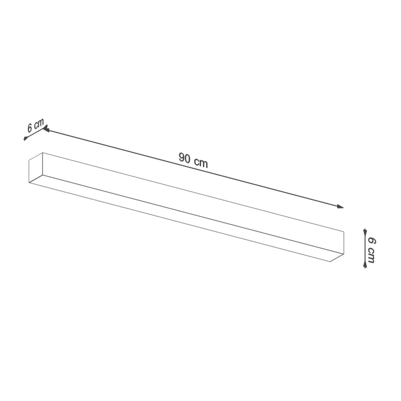 Applique  PINNE 95 blanc