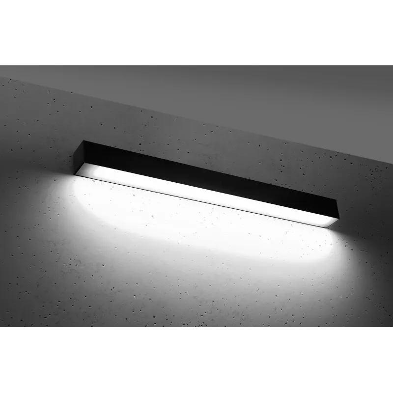Applique  PINNE 65 noir