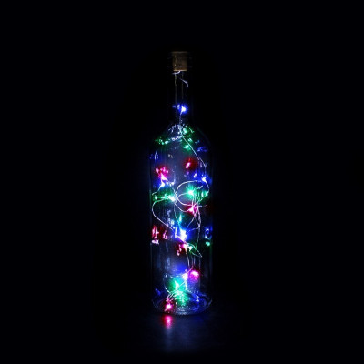 Guirlande solaire spécial bouchon de bouteille décoration fêtes