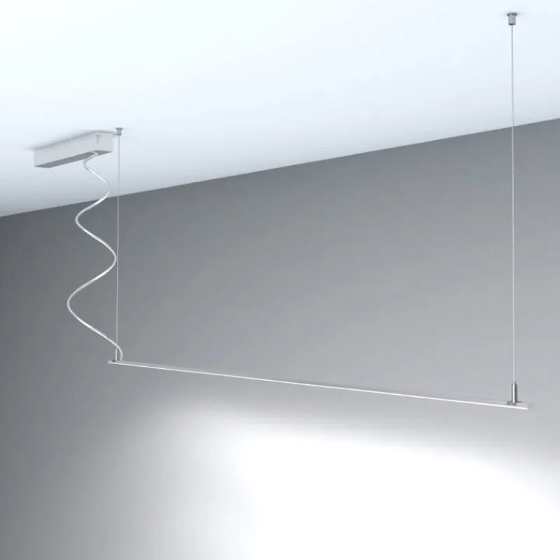 Suspension barre aluminium profilé led 50cm-100cm-150cm-200cm