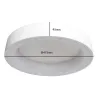 Plafonnier applique led cct télécommande 36w led 5500lm