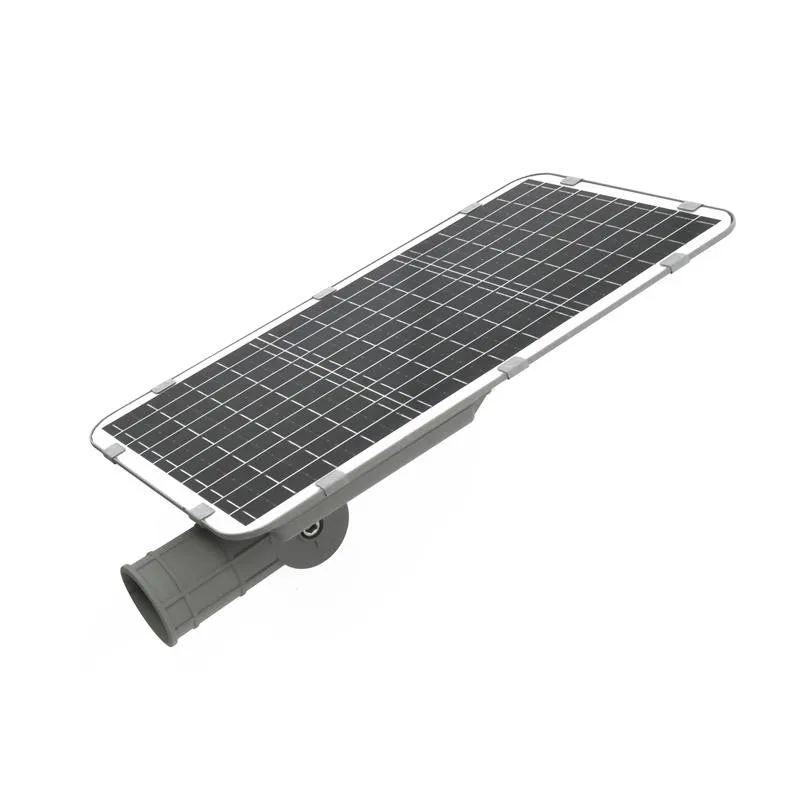 Tête lampadaire solaire candélabre projecteur led 200w-14000 lumens détecteur crépusculaire et mouvement