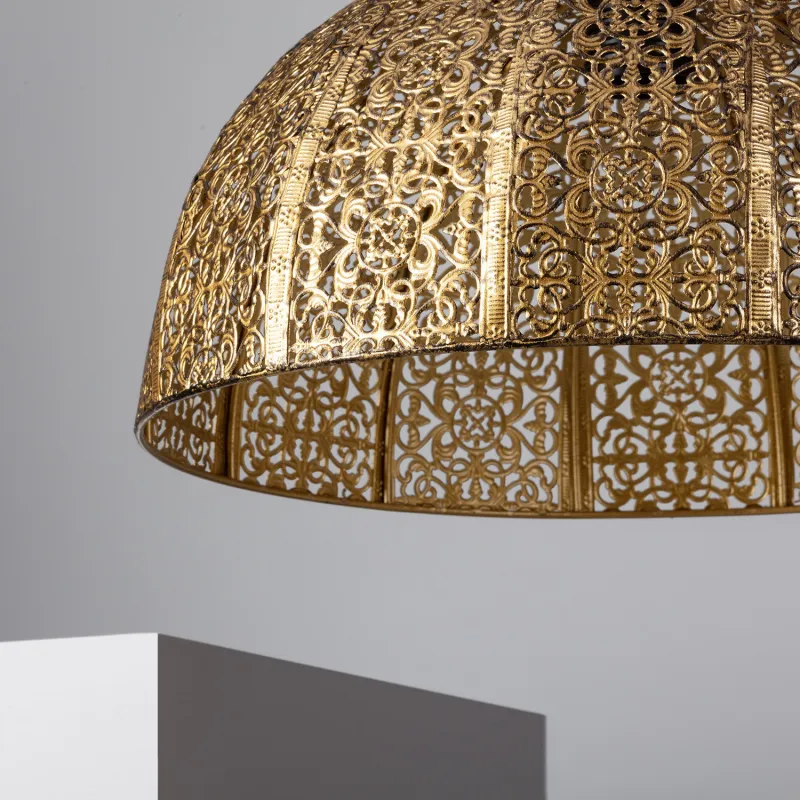 Suspension lampe style marocain culot e27 35cm