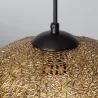 Suspension lampe style marocain culot e27 35cm