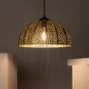 Suspension lampe style marocain culot e27 35cm