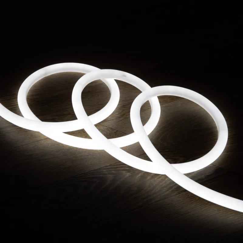 Ruban led 220v néon 360 flexible 6000k ip67 ultra lumière étanche enseigne extérieur