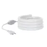 Ruban led 220v néon 360 flexible orange ip67 ultra lumière étanche enseigne extérieur