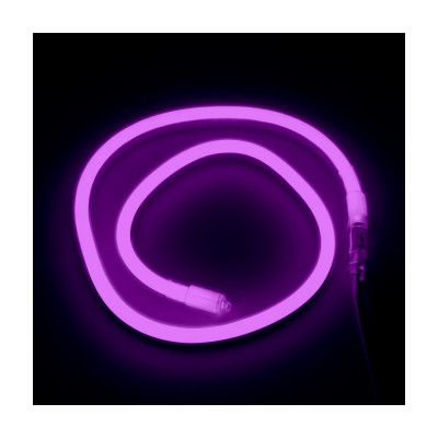Ruban led 220v néon flexible 180-rose ultra lumière étanche enseigne extérieur ip67