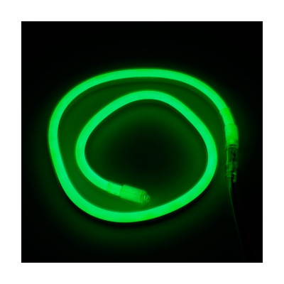 Ruban led 220v néon flexible 180-vert ultra lumière étanche enseigne extérieur ip67