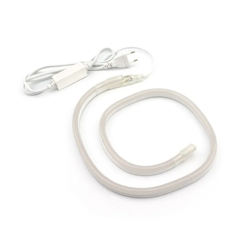 Ruban led 220v néon flexible 180-3000k ultra lumière étanche enseigne extérieur ip67