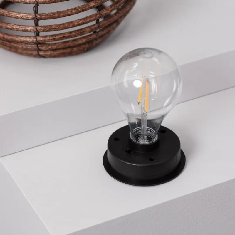 Lampe a poser solaire étanche extérieur nomade lumineuse