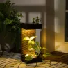 Lampe a poser solaire étanche extérieur nomade lumineuse