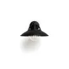 Applique extérieur Philips noire ip44 culot e27 bas