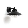 Applique extérieur Philips noire ip44 culot e27 bas