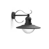 Applique extérieur Philips noire ip44 culot e27 bas