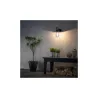 Applique extérieur Philips noire ip44 culot e27 bas