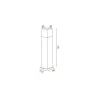 borne-de-jardin-noire-74cm-culot-e27-ip54-220v
