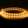 Ruban led strip 220v ip65 orange flexible lumière ultra lumineux