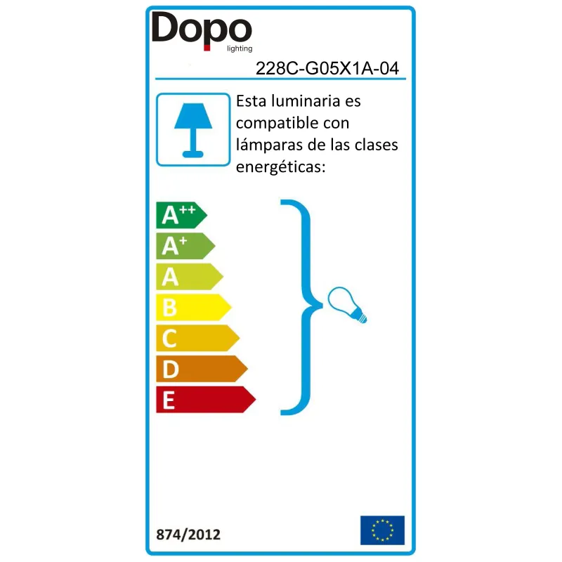 Borne OMO IP55 E27 23W Anthracite