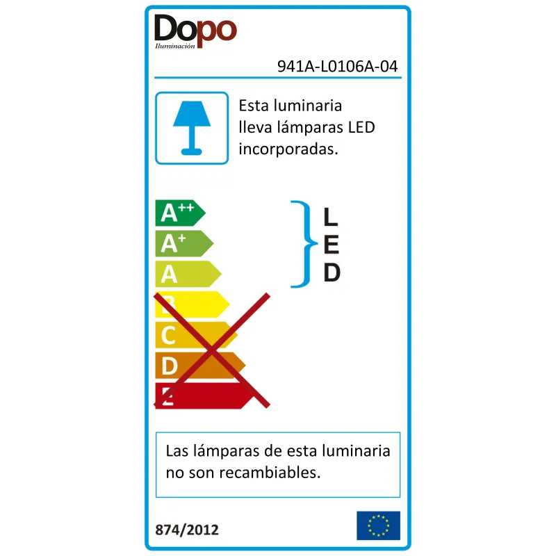Borne ODIN IP65 LED SMD 6W 3000K Anthracite