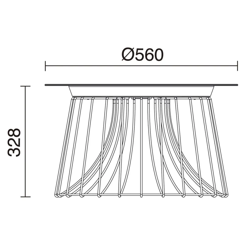 Lampe à poser AIDA IP65 LED SMD 14.40W 3000K Anthracite