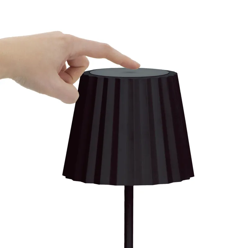 Luminaire mobile LITTA IP54 Touch dimming LED SMD 2.20W 3000K Noir