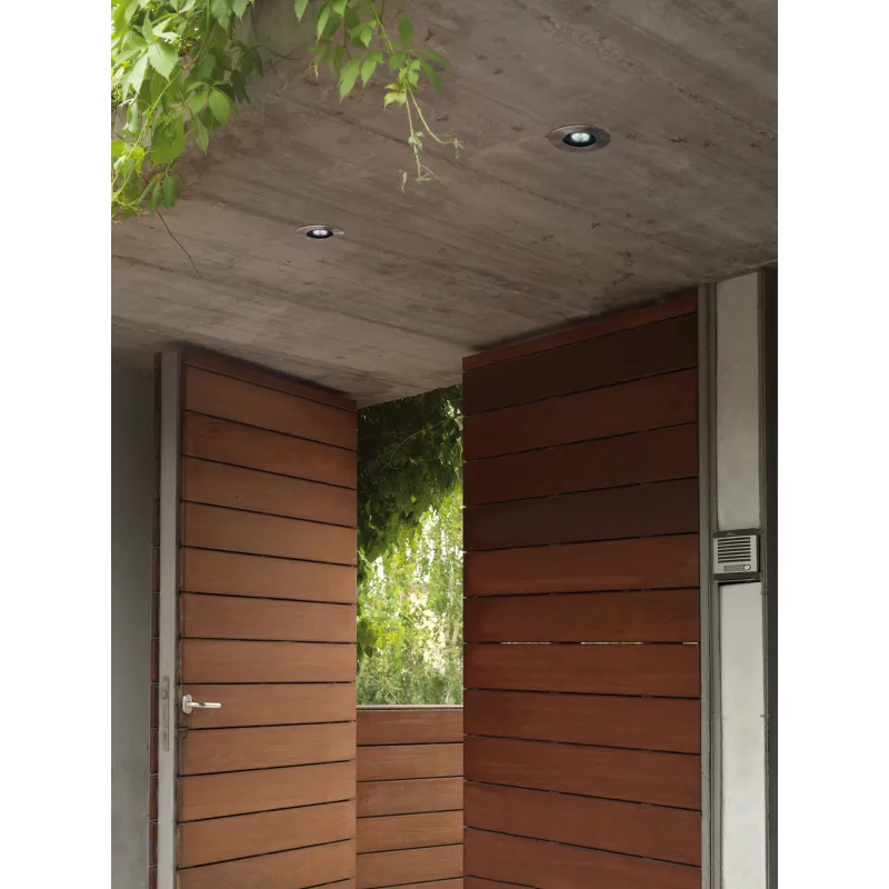 Encastré de plafond SOFITO IP67 LED COB 9W 3000K Acier inoxydable