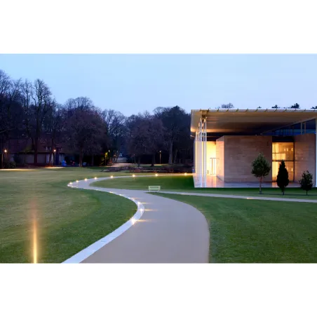 Encastré de sol 2 fenêtres SURI BIG IP67 LED SMD 6W 3000K Anthracite