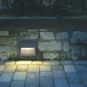 Encastré mural SLIM IP65 LED SMD 9W 3000K Gris