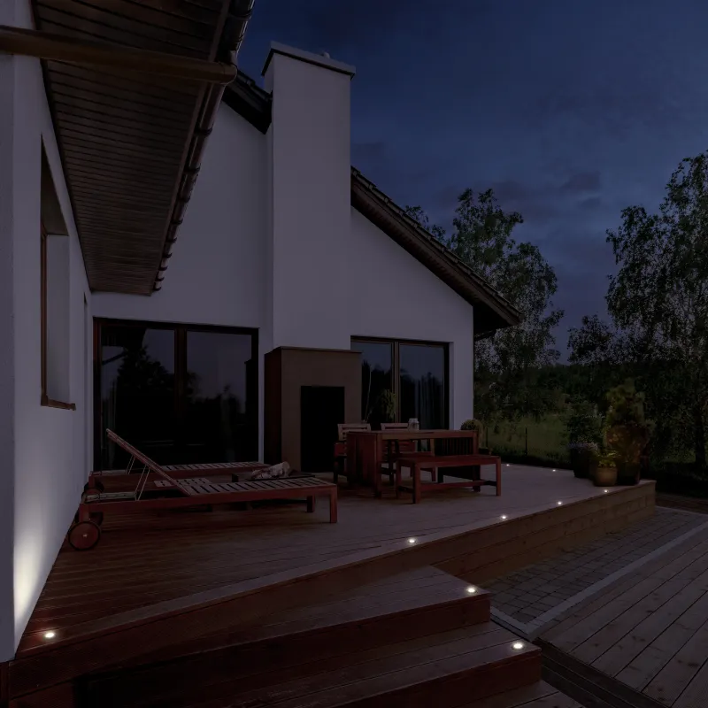 Encastrement mural / sol RAIN IP67 G9 LED Bulb 1.70W 3000K Blanc