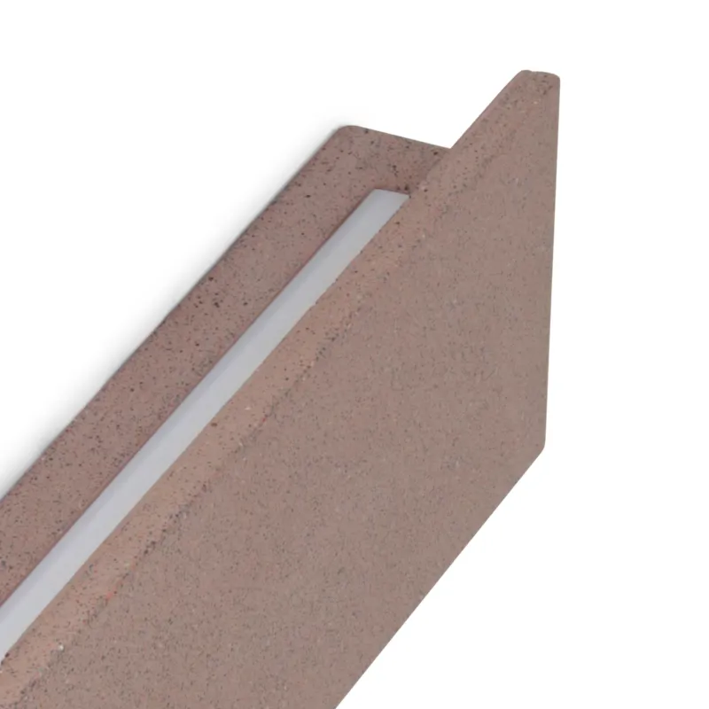 Applique STONE IP65 LED SMD 2x5.50W 3000K Béton rouge
