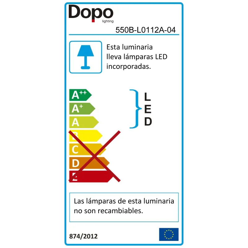 Applique BINDÓ ROUND IP54 LED SMD 2x6W 3000K Anthracite