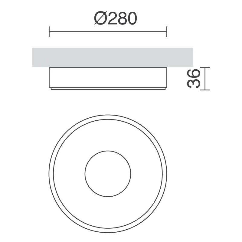 Applique VIENA IP65 LED COB 30W 3000K Blanc