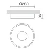 Applique VIENA IP65 LED COB 30W 3000K Blanc