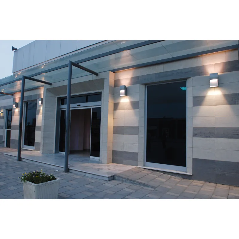 Applique ONA IP65 LED SMD 2x8.70W 3000K Anthracite