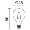 Lampe LED FILAMENT E14 LED Bulb 4W 2700K