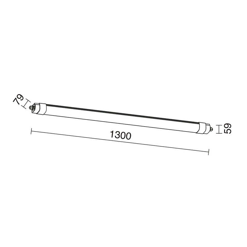 Applique CROUS IP66 LED SMD 37W 4000K Blanc