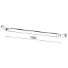 Applique CROUS IP66 LED SMD 37W 5700K Blanc
