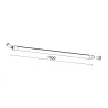 Applique CROUS IP66 LED SMD 46W 4000K Blanc