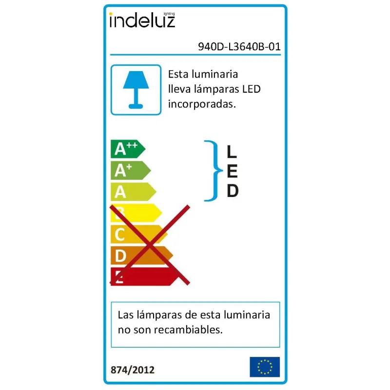 Suspension CROUS IP66 LED SMD 37W 5700K Blanc