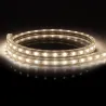Ruban lumineux strip led 220v ip65 4000k flexible contrôleur wifi blanc neutre