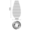 Lampadaire TWIST GX53 LED T2 18W 3000K Bois de hêtre